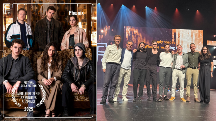 Phoenix wins the award for Best 52' Series – Suspense Category at the Festival de la Fiction!